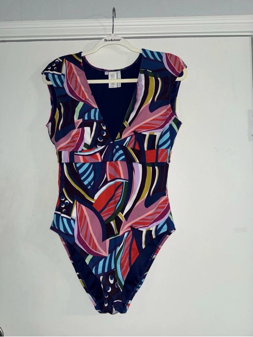 BLEU ROB BEATTIE Swimsuit Absolutely Fabulous * Cap Sleeve * Size 10 * Resort